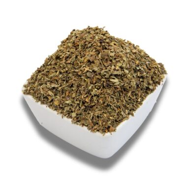 Premium dried basil leaves, perfect for seasoning and culinary use.