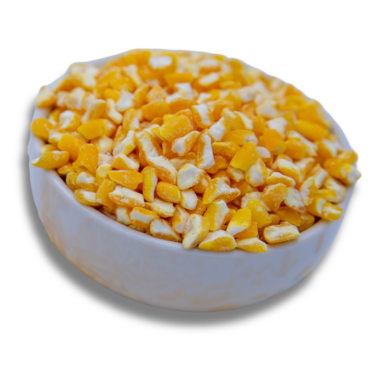 Nutritious and aromatic, golden hominy corn is perfect for complementing a variety of dishes.