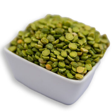 Premium green split peas, perfect for soups, stews, and healthy meals.